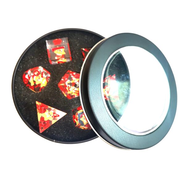 'Joy to the Stars' Sharp Edge Dice - Image 3