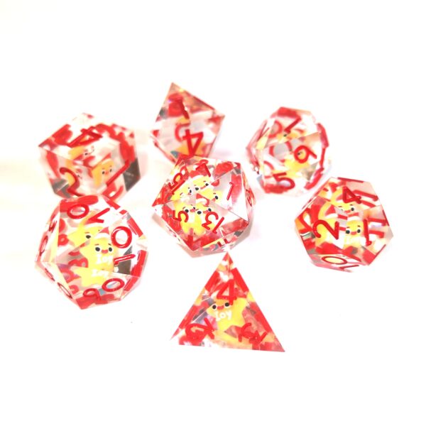 'Joy to the Stars' Sharp Edge Dice - Image 2