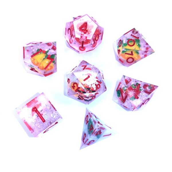 'Let it Snow' Sharp Edge Dice